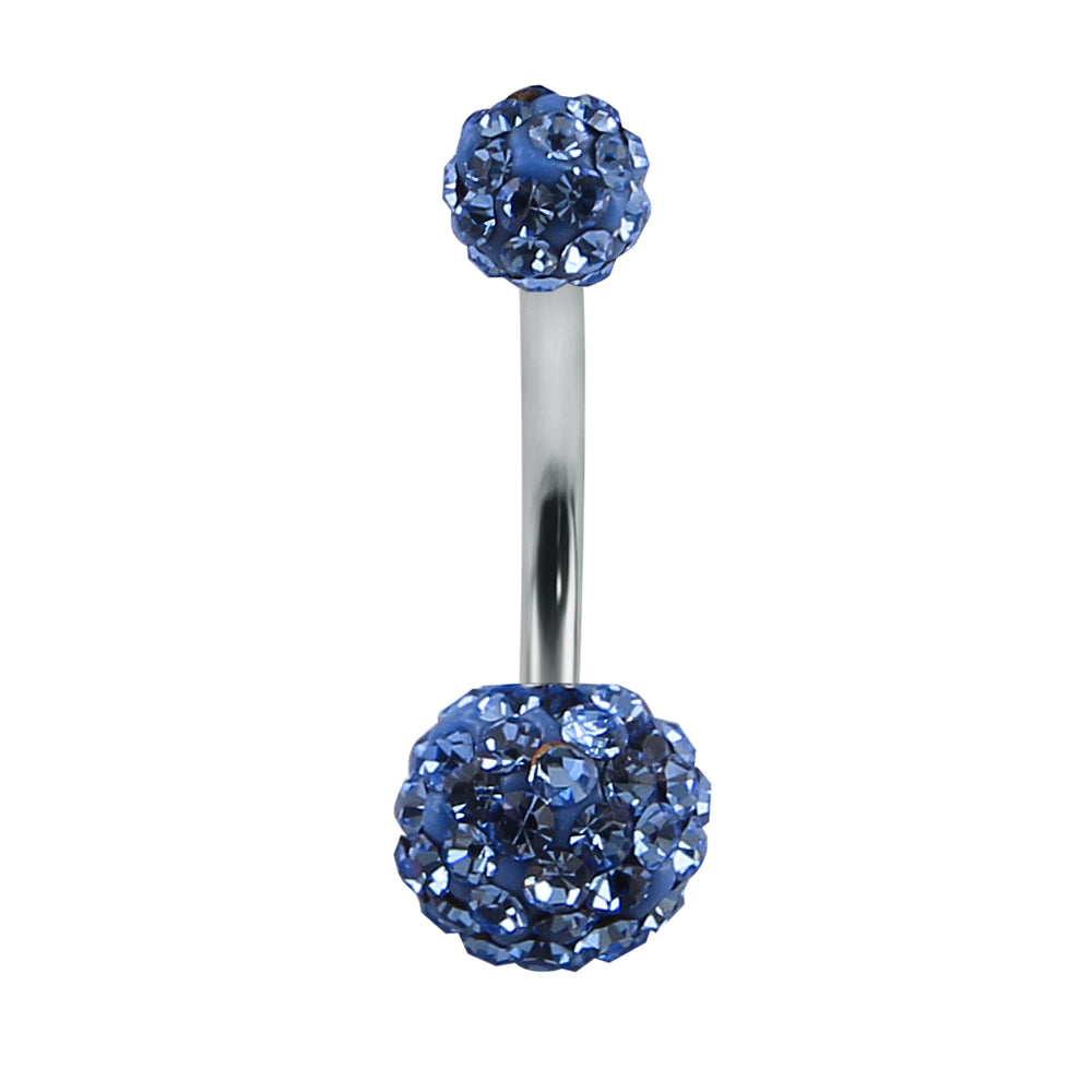 Ball-Crystal-Belly-Button-Navel-Ring-Christmas-Gifts-14G