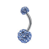 14g-Double-Ball-Belly-Rings-Piercing-Cubic-Zirconia-Navel-Piercing-Jewelry