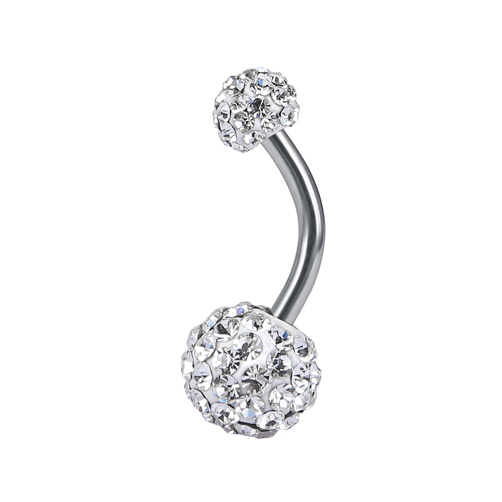14g-Double-Ball-Belly-Button-Rings-Cubic-Zirconia-Navel-Ring-Piercing-Jewelry