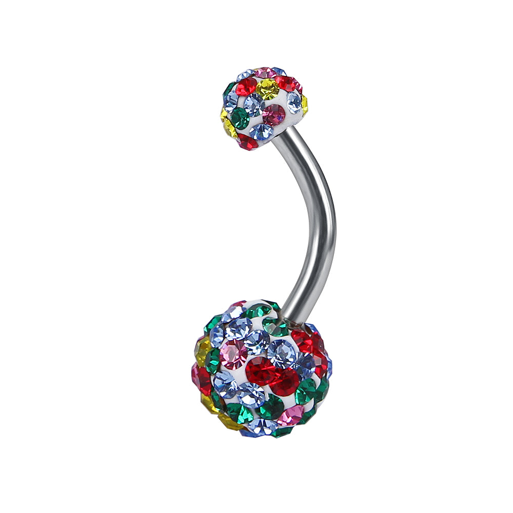 14g-Double-Ball-Belly-Button-Rings-Cubic-Zirconia-Belly-Rings-Piercing-Jewelry