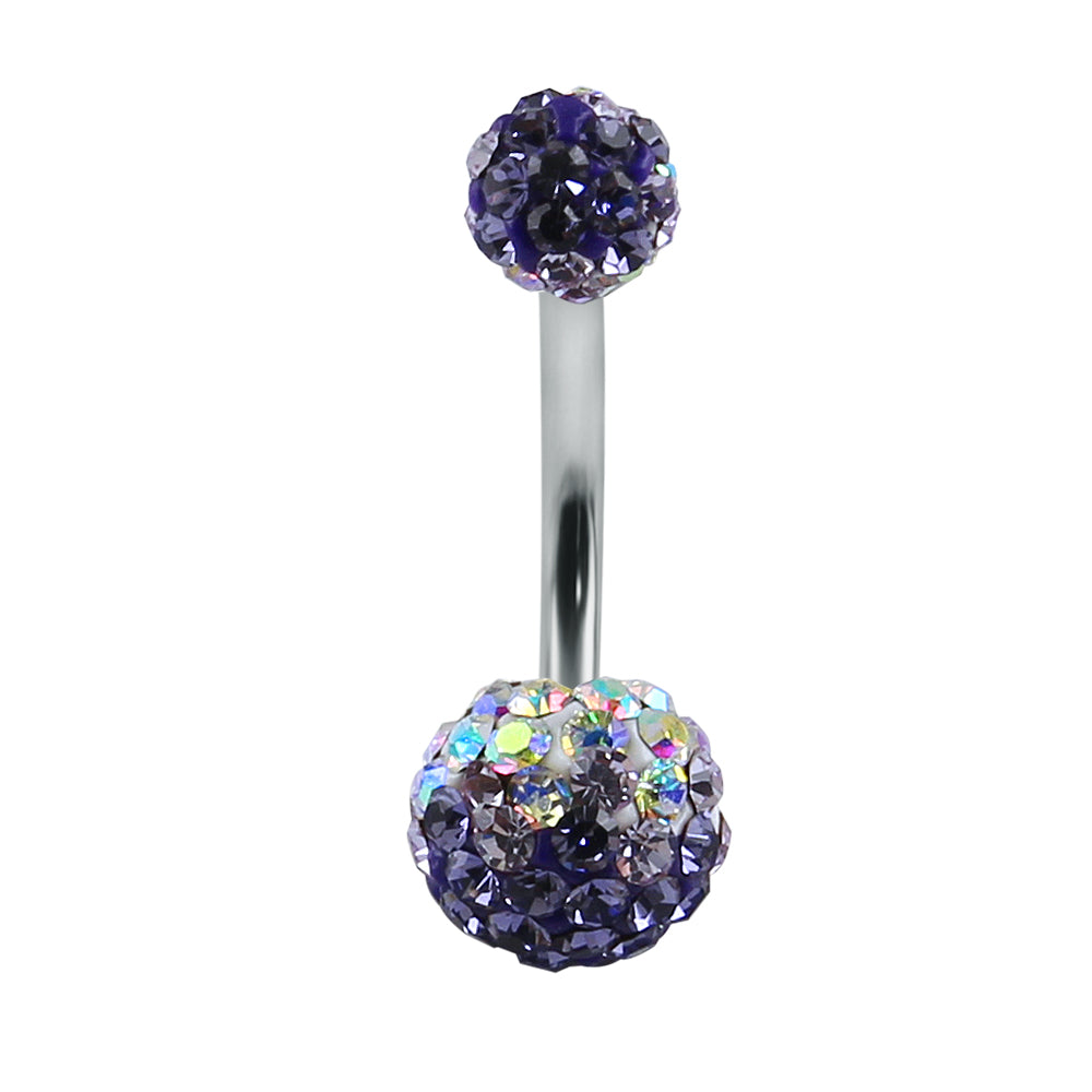 Cubic-Zirconia-Navel-Piercing-Belly-button-rings
