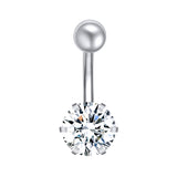 14g-Prong-Crystal-Belly-Button-Rings-Rose-Gold-Cubic-Zirconia-Belly-Piercing-Jewelry