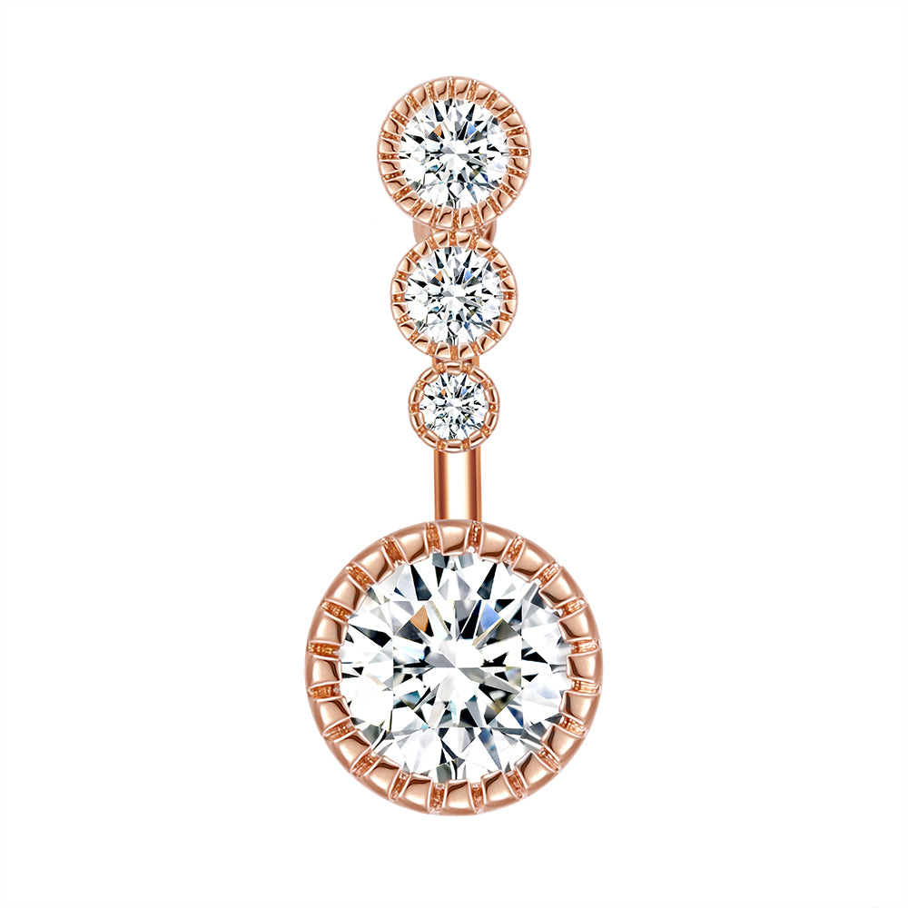 Belly-Button-Rings-Round-Rose-Gold-14g