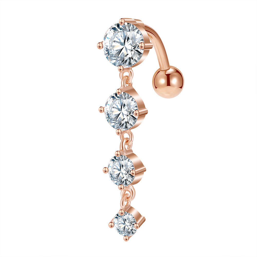 Rose-Gold-Zirconia-Curved-Barbell-Dangle