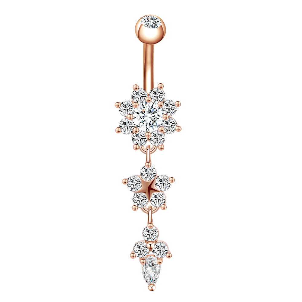 Belly-Navel-Piercing-Rose-Gold-Body-Jewelry