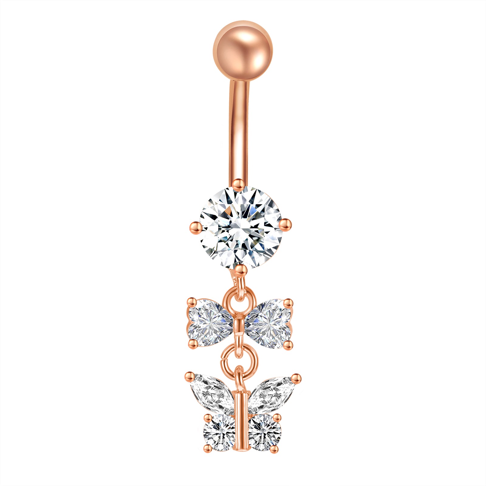 14g-Shiny-Zircon-Butterfly-Belly-Piercing-Rose-Gold-Drop-Dangle-Navel-Ring-Piercing-Jewelry
