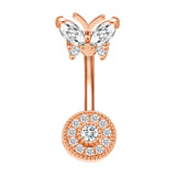 14g-Butterfly-Navel-Rings-Rose-Gold-Cubic-Zirconia-Belly-Belly-Button-Rings-Jewelry