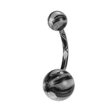 Steel-Balls-Painting-Belly-Button-Rings 