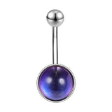 14g Starlight Belly Button Rings Banana Belly Navel Piercing Jewelry