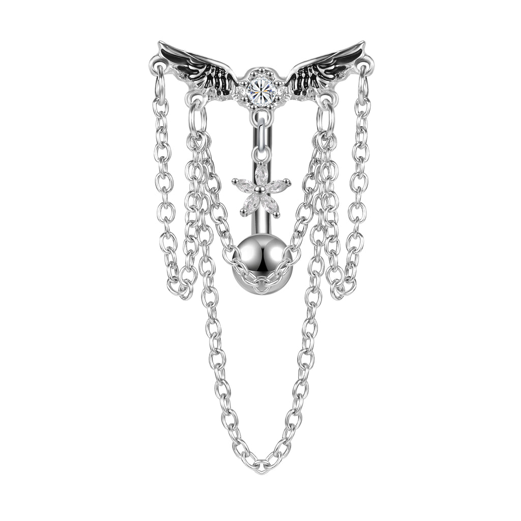 wings-with-chain-belly-button-rings-flower-heart-crystal-belly-navel-piercing
