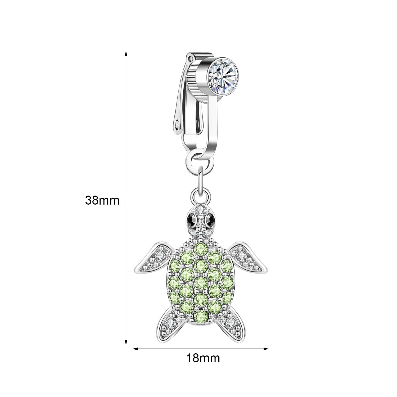 fake-turtle-dangle-belly-navel-clip-crystal-cute-belly-button-ring