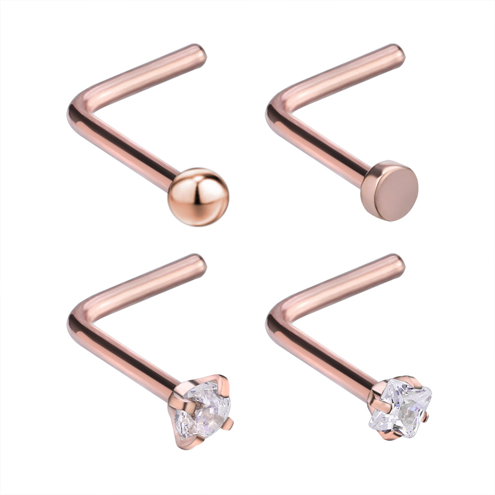 Thin-Rose-Gold-Nose-Rings-Nose-Studs-Nose Piercing