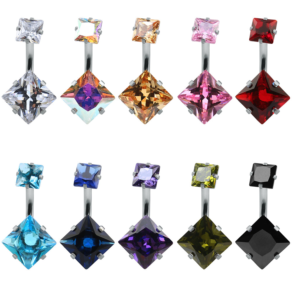 14g-square-zirconia-belly-button-rings-stainless-steel-belly-navel-piercing-jewelry