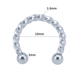 14G-Septum-Nose-Ring-316L-Stainless-Steel-Helix-Tragus-Cartilage-Piercing
