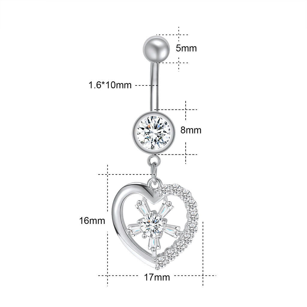 14g-Drop-Dangle-Heart-Flower-Belly-Piercing-Rose-Gold-Crystal-Navel-Piercing-Jewelry