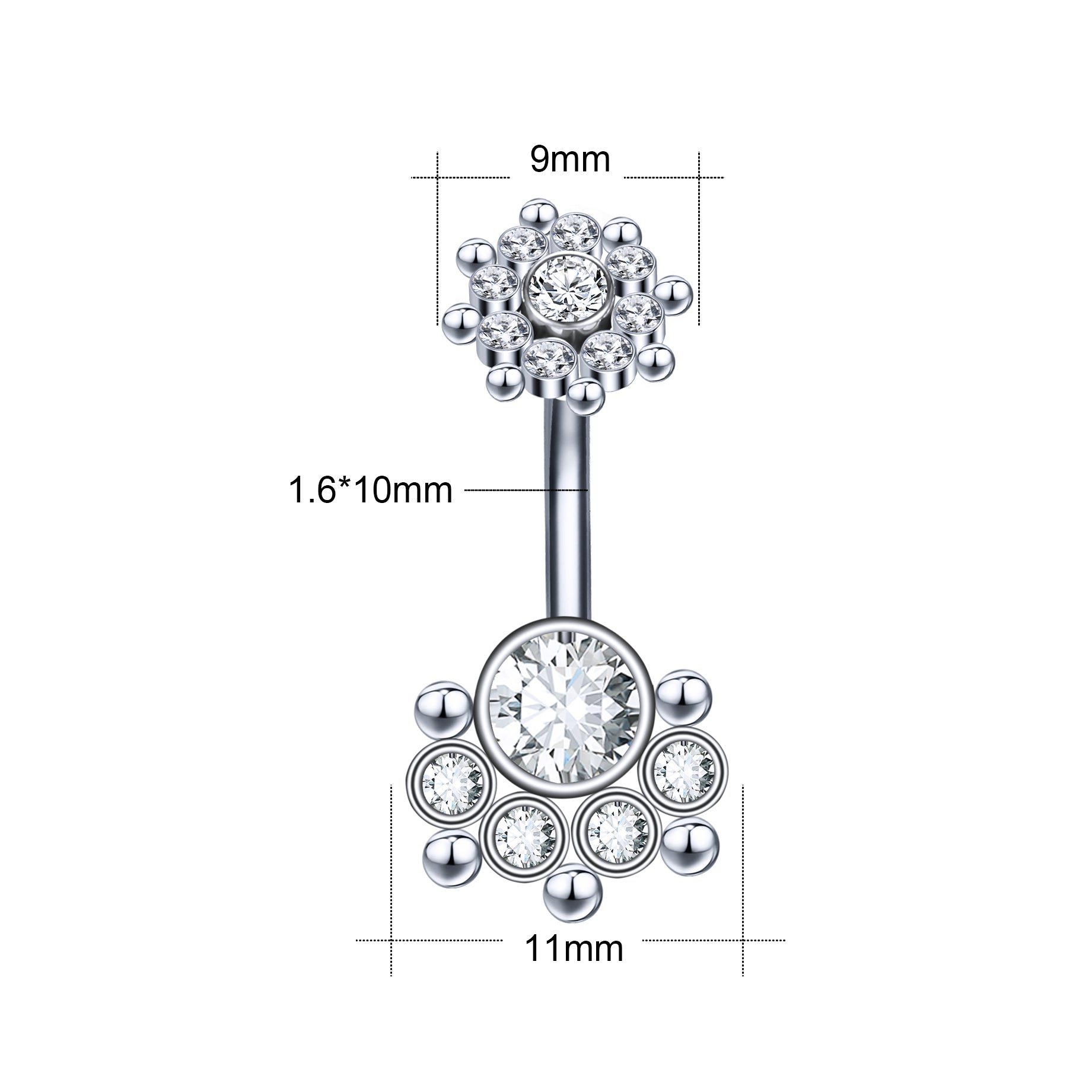 high quality belly button rings