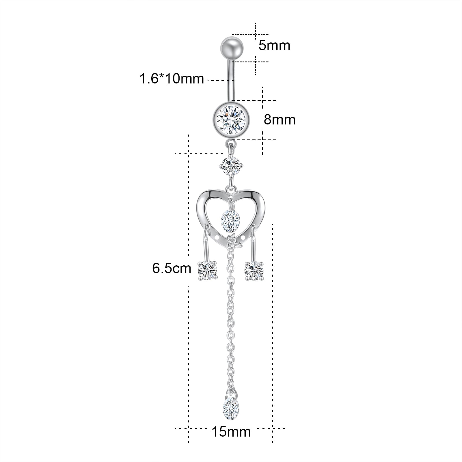 14g-Heart-Shaped-Belly-Navel-Piercing-Rose-Gold-Drop-Dangle-Belly-Belly-Rings-Jewelry