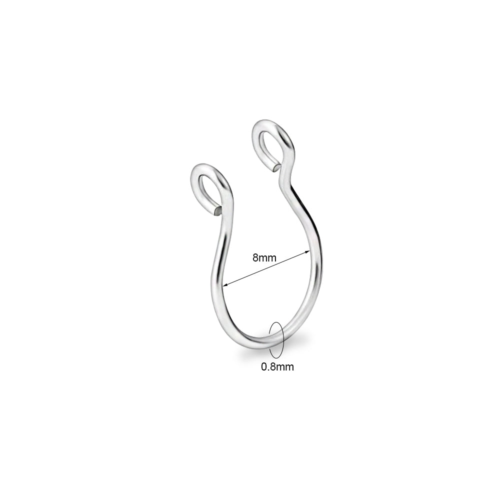 20g-fake-nose-ring-stainless-steel-u-shape-nose-jewelry