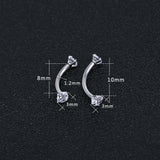 16g-Eyebrow-Ring-Piercing-Barbell-Round-Crystal-Zirconia-Curve-Helix-Daith-Piercing-body-jewelry