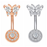 14g-Butterfly-Belly-Button-Rings-Rose-Gold-Cubic-Zirconia-Belly-Navel-Piercing-Jewelry