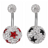14g-Double-Ball-Stars-Crystal-Belly-Button-Rings-Stainless-Steel-Navel-Piercing-Jewelry