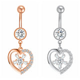14g-Drop-Dangle-Heart-Flower-Belly-Button-Rings-Rose-Gold-Crystal-Navel-Piercing-Jewelry
