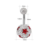 14g-Double-Ball-Stars-Crystal-Belly-Rings-Stainless-Steel-Navel-Piercing-Jewelry